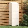 Cobertizo de jardín madera maciza de abeto blanco 55x52x174,5cm de vidaXL, Cobertizos - Ref: Foro24-152187, Precio: 187,11 €,...