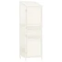 Cobertizo de jardín madera maciza de abeto blanco 55x52x174,5cm de vidaXL, Cobertizos - Ref: Foro24-152187, Precio: 187,11 €,...