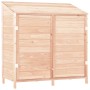 Cobertizo de jardín madera de abeto maciza 102x52x112 cm de vidaXL, Cobertizos - Ref: Foro24-152182, Precio: 164,40 €, Descue...
