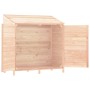 Cobertizo de jardín madera de abeto maciza 102x52x112 cm de vidaXL, Cobertizos - Ref: Foro24-152182, Precio: 164,40 €, Descue...