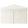 Carpa para fiestas plegable con paredes laterales crema 3x3 m de vidaXL, Carpas y cenadores - Ref: Foro24-93522, Precio: 160,...