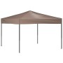 Carpa para fiestas plegable gris taupe 3x3 m de vidaXL, Carpas y cenadores - Ref: Foro24-93519, Precio: 106,24 €, Descuento: %