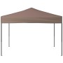Carpa para fiestas plegable gris taupe 3x3 m de vidaXL, Carpas y cenadores - Ref: Foro24-93519, Precio: 106,24 €, Descuento: %