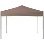 Carpa para fiestas plegable gris taupe 3x3 m de vidaXL, Carpas y cenadores - Ref: Foro24-93519, Precio: 104,00 €, Descuento: %