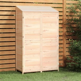 Cobertizo de jardín madera maciza de abeto 102x52x174,5 cm de vidaXL, Cobertizos - Ref: Foro24-152190, Precio: 290,78 €, Desc...