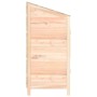 Cobertizo de jardín madera de abeto maciza 55x52x112 cm de vidaXL, Cobertizos - Ref: Foro24-152178, Precio: 131,65 €, Descuen...