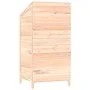 Cobertizo de jardín madera de abeto maciza 55x52x112 cm de vidaXL, Cobertizos - Ref: Foro24-152178, Precio: 123,03 €, Descuen...