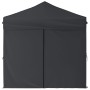Carpa de fiesta plegable con paredes laterales antracita 2x2 m de vidaXL, Carpas y cenadores - Ref: Foro24-93502, Precio: 135...