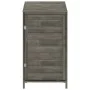 Cobertizo de jardín madera abeto maciza antracita 55x52x112 cm de vidaXL, Cobertizos - Ref: Foro24-152180, Precio: 118,94 €, ...