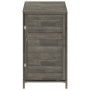Cobertizo de jardín madera abeto maciza antracita 55x52x112 cm de vidaXL, Cobertizos - Ref: Foro24-152180, Precio: 116,91 €, ...