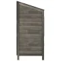 Cobertizo de jardín madera abeto maciza antracita 55x52x112 cm de vidaXL, Cobertizos - Ref: Foro24-152180, Precio: 118,94 €, ...