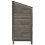 Cobertizo de jardín madera abeto maciza antracita 55x52x112 cm de vidaXL, Cobertizos - Ref: Foro24-152180, Precio: 116,91 €, ...