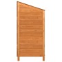 Cobertizo de jardín madera de abeto maciza marrón 102x52x112 cm de vidaXL, Cobertizos - Ref: Foro24-152185, Precio: 185,15 €,...