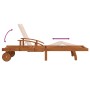 Set de tumbonas con mesita 2 uds madera maciza de acacia de vidaXL, Tumbonas - Ref: Foro24-3104966, Precio: 398,42 €, Descuen...