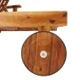 Set de tumbonas con mesita 2 uds madera maciza de acacia de vidaXL, Tumbonas - Ref: Foro24-3104966, Precio: 415,49 €, Descuen...