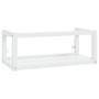Estructura de baño con lavabo incorporado hierro blanco de vidaXL, Tocadores de baño - Ref: Foro24-3101381, Precio: 182,37 €,...