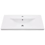 Estructura de baño con lavabo incorporado hierro blanco de vidaXL, Tocadores de baño - Ref: Foro24-3101381, Precio: 182,37 €,...