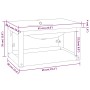 Estructura de baño con lavabo incorporado hierro blanco de vidaXL, Tocadores de baño - Ref: Foro24-3101380, Precio: 147,58 €,...