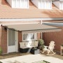 Toldo Retráctil Manual Beige 400 x 300 cm Poliéster y Aluminio en Toldos | Comprar online en Foru.es