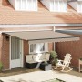 Toldo Retráctil Manual Beige 400 x 300 cm Poliéster y metal en Toldos | Comprar online en Foru.es