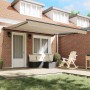 Toldo Retráctil Manual Beige 400 x 300 cm Poliéster y metal en Toldos | Comprar online en Foru.es
