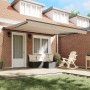 Toldo Retráctil Beige 400 x 300 cm Poliéster y metal en Toldos | Comprar online en Foru.es