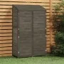 Cobertizo jardín madera maciza abeto antracita 102x52x174,5cm de vidaXL, Cobertizos - Ref: Foro24-152192, Precio: 332,11 €, D...
