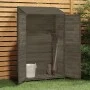 Cobertizo jardín madera maciza abeto antracita 102x52x174,5cm de vidaXL, Cobertizos - Ref: Foro24-152192, Precio: 332,11 €, D...