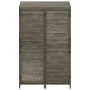 Cobertizo jardín madera maciza abeto antracita 102x52x174,5cm de vidaXL, Cobertizos - Ref: Foro24-152192, Precio: 332,11 €, D...