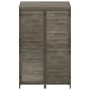 Cobertizo jardín madera maciza abeto antracita 102x52x174,5cm de vidaXL, Cobertizos - Ref: Foro24-152192, Precio: 315,88 €, D...