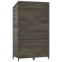 Cobertizo jardín madera maciza abeto antracita 102x52x174,5cm de vidaXL, Cobertizos - Ref: Foro24-152192, Precio: 315,88 €, D...