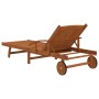 Tumbonas de madera maciza de acacia 2 unidades de vidaXL, Tumbonas - Ref: Foro24-3104967, Precio: 426,04 €, Descuento: %