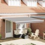 Toldo Retráctil Gris Claro 400 x 300 cm Poliéster y Aluminio en Toldos | Comprar online en Foru.es