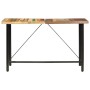 Mesa alta de cocina de madera maciza reciclada 180x70x107 cm en Mesas de comedor | Comprar online en Foru.es