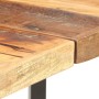 Mesa alta de cocina de madera maciza reciclada 180x70x107 cm en Mesas de comedor | Comprar online en Foru.es