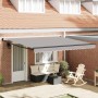 Toldo Retráctil Gris Claro 400 x 300 cm Poliéster y Aluminio en Toldos | Comprar online en Foru.es
