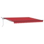 Tela de toldo con Rojo 400 x 300 cm Poliéster en Toldos | Comprar online en Foru.es