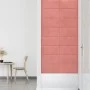 Paneles de pared 12 uds terciopelo rosa 60x30 cm 2,16 m² de vidaXL, Recubrimiento de paredes - Ref: Foro24-343866, Precio: 55...