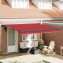 Toldo Rojo 400 x 300 x 165 cm Poliéster y Aluminio en Toldos | Comprar online en Foru.es