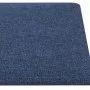 Wall panels 12 pcs blue fabric 30x15 cm 0.54 m² by vidaXL, Wall covering - Ref: Foro24-343770, Price: 24,42 €, Discount: %