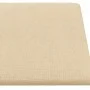 Paneles de pared 12 uds tela color crema 30x15 cm 0,54 m² by vidaXL, Wall covering - Ref: Foro24-343760, Price: 27,12 €, Disc...