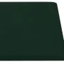 Paneles de pared 12 uds terciopelo verde oscuro 90x15 cm 1,62m² by vidaXL, Wall covering - Ref: Foro24-343893, Price: 59,18 €...