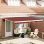 Toldo Retráctil Manual Amarillo y Naranja 400 x 350 cm en Toldos | Comprar online en Foru.es