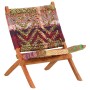 Silla chindi plegable de tela multicolor en Sillones | Comprar online en Foru.es