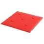 Wandpaneele 12 Stück rotes Kunstleder 30x30 cm 1,08 m² von vidaXL, Wandverkleidung - Ref: Foro24-343976, Preis: 33,84 €, Raba...