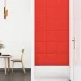 Wandpaneele 12 Stück rotes Kunstleder 30x30 cm 1,08 m² von vidaXL, Wandverkleidung - Ref: Foro24-343976, Preis: 33,84 €, Raba...