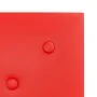 Wandpaneele 12 Stück rotes Kunstleder 30x30 cm 1,08 m² von vidaXL, Wandverkleidung - Ref: Foro24-343976, Preis: 33,84 €, Raba...