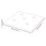 Wandpaneele 12 Stück rotes Kunstleder 30x30 cm 1,08 m² von vidaXL, Wandverkleidung - Ref: Foro24-343976, Preis: 33,84 €, Raba...