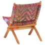 Silla chindi plegable de tela multicolor en Sillones | Comprar online en Foru.es