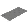 Paneles de pared 12 uds cuero sintético gris 60x30 cm 2,16 m² de vidaXL, Recubrimiento de paredes - Ref: Foro24-343991, Preci...